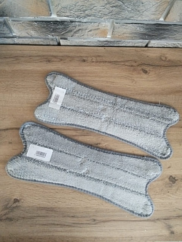 Насадка из микрофибры для бытовой швабры с отжимом 