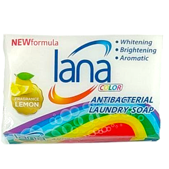 Мыло хозяйственное LANA Аромат лимона 255 г 36шт/кор (340071)