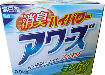 Порошок стиральный RS Awa's концентрат/с отбеливающими компонент/аромат мяты 0,9 кг 10шт/кор (303813