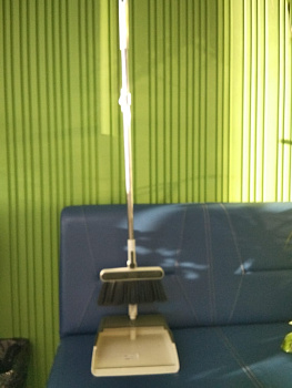 Набор Совок + щетка Ленивка складная с зубцами