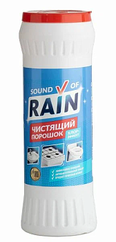 Порошок чистящий RAIN Санитарный Хлор-эффект 400гр ПНД 15шт/кор