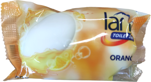 Мыло туалет увлажняющее LANA Цитрусовый фреш мандарин+сливки 150 г мягкая упак 60шт/кор (340132)